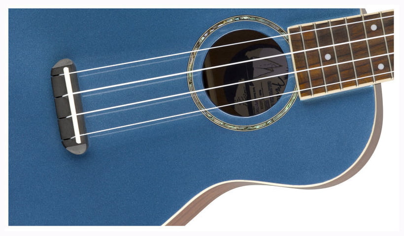 Укулеле Fender ZUMA Classic Ukulele Lake Placid Blue, Синий Lake Placid - 8
