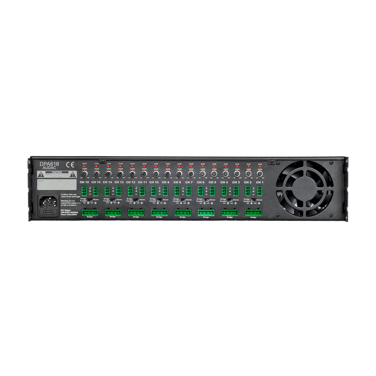 Усилитель мощности AUDAC DPA616 - 7