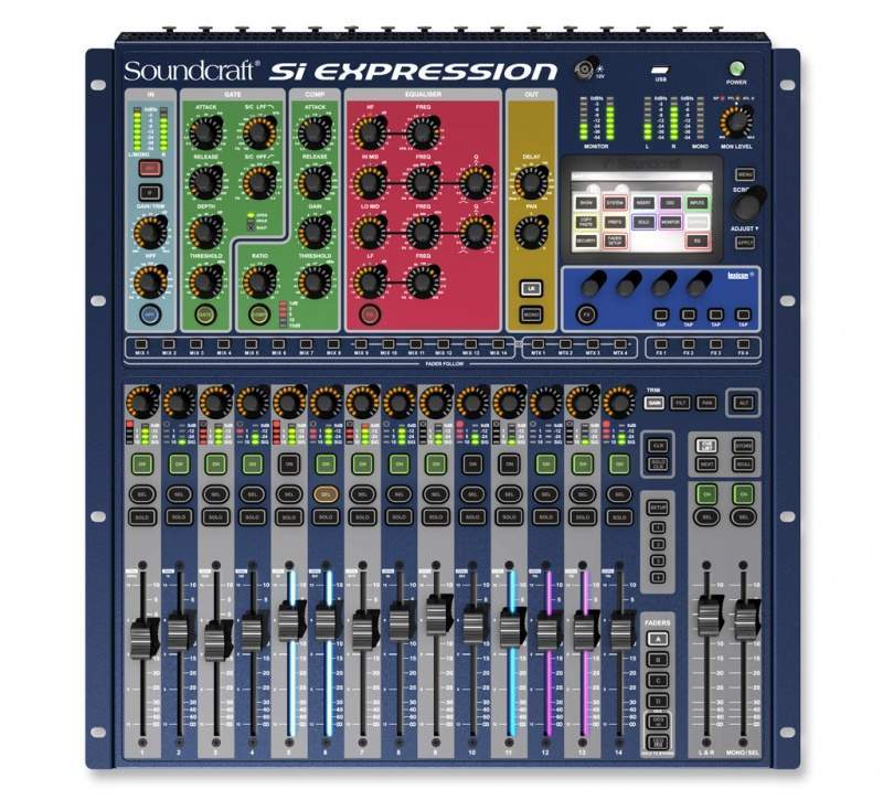 Цифровой микшерный пульт Soundcraft Si Expression 1 - 7