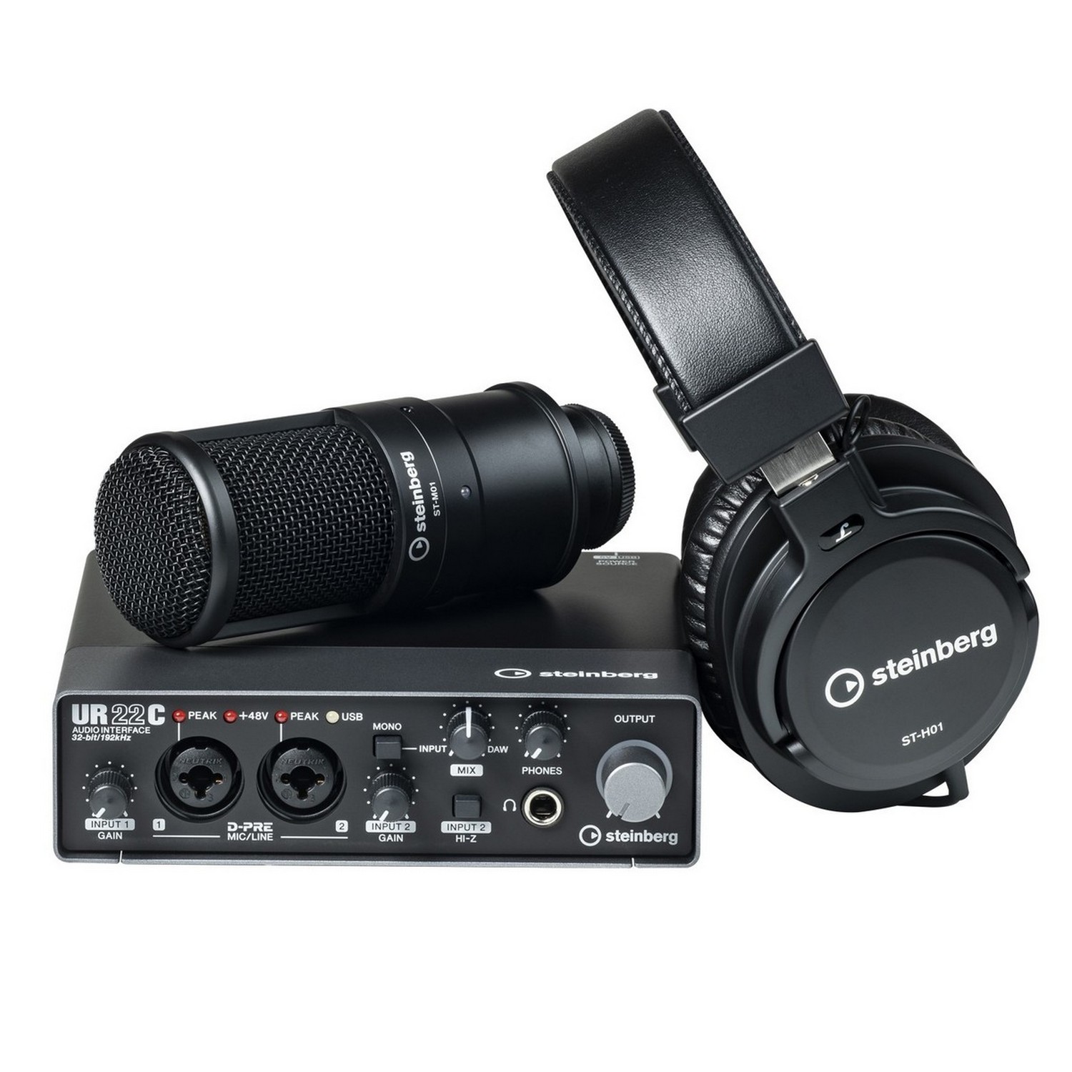 Комплект для звукозаписи Steinberg UR22C Recording Pack - 14