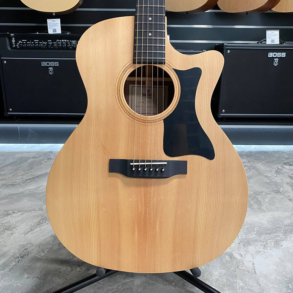 Электроакустическая гитара Sigma GTCE - 38