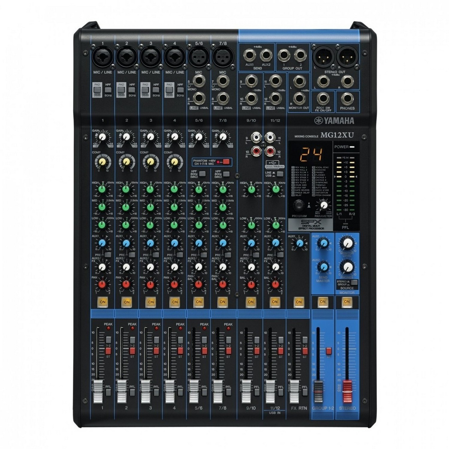 Микшерный пульт Yamaha MG12XU - 9