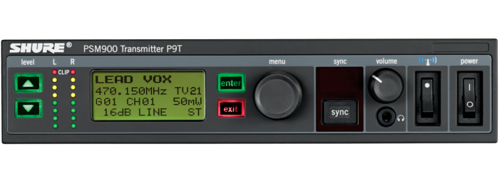 Передатчик мониторной системы SHURE P9TE=-K1E - 2