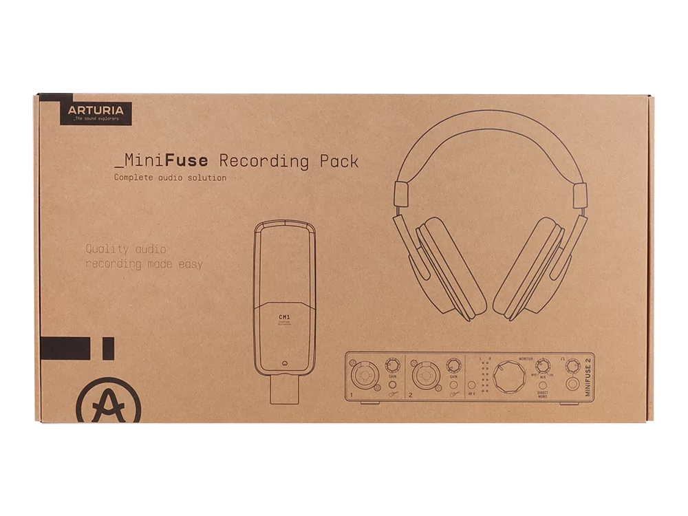 Комплект для звукозаписи Arturia MiniFuse Recording Pack White - 35