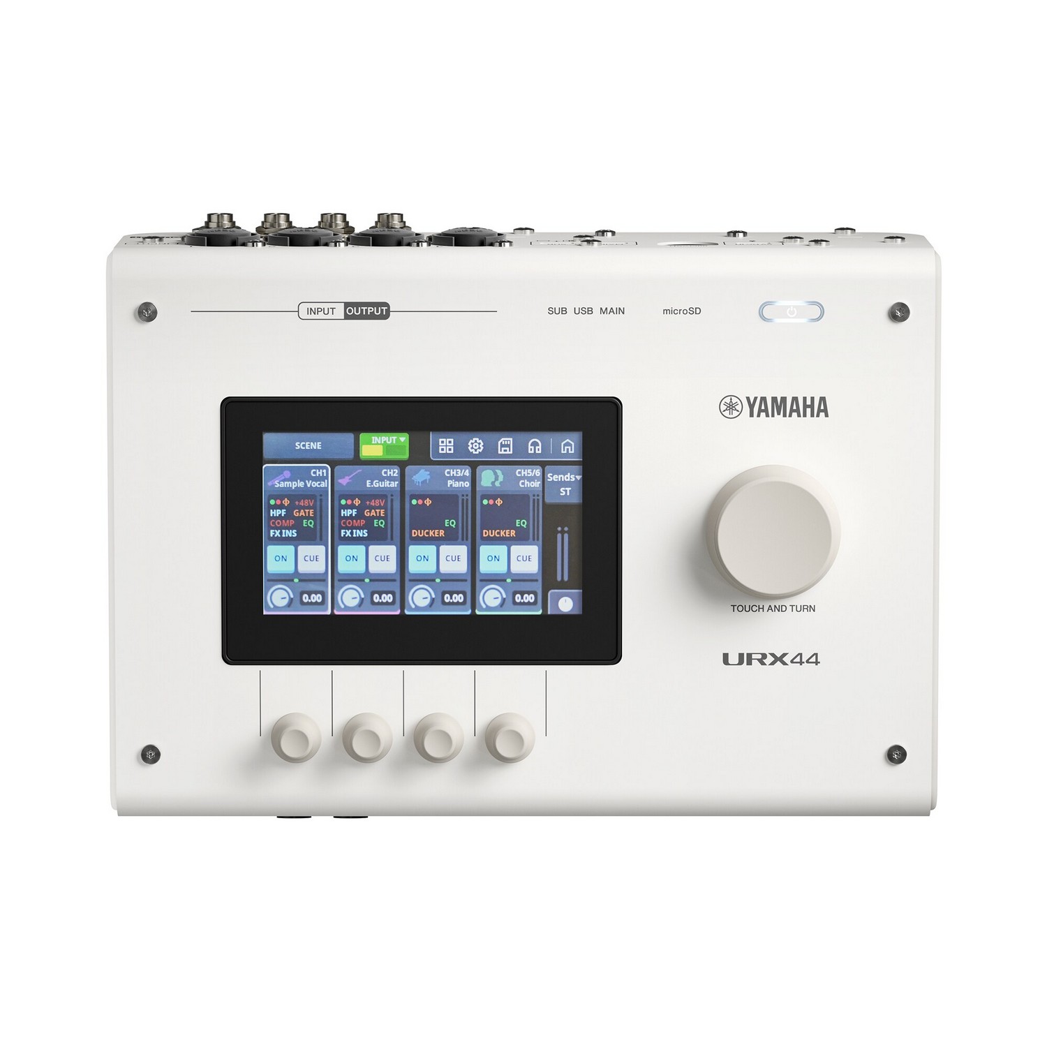 Аудиоинтерфейс Yamaha URX44 White - 12