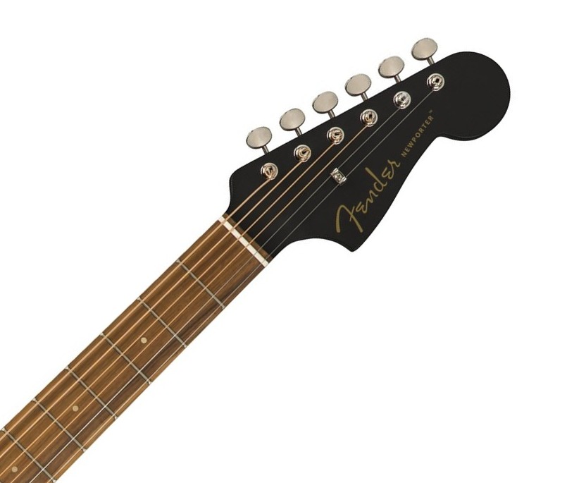 Акустическая гитара Fender Newporter Special Matte Black - 13