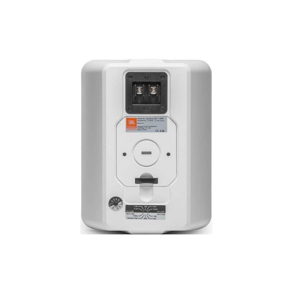 Трансляционная акустическая система JBL CONTROL 25-1 Белый - 5