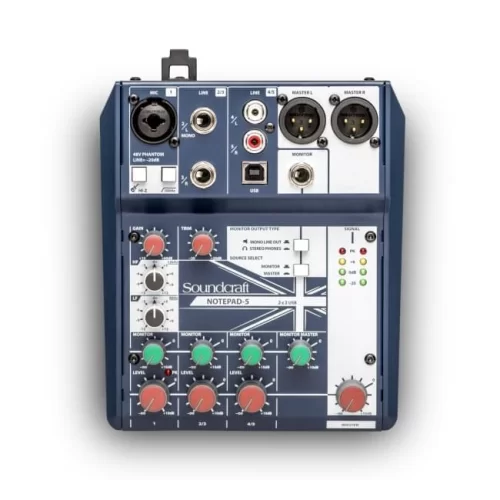 Микшерный пульт Soundcraft Notepad-5 - 8