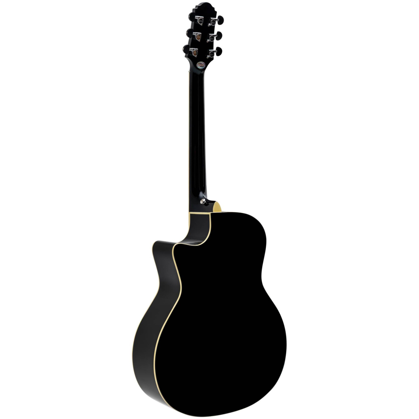 Электроакустическая гитара Crafter HG-250CE/BK - 11