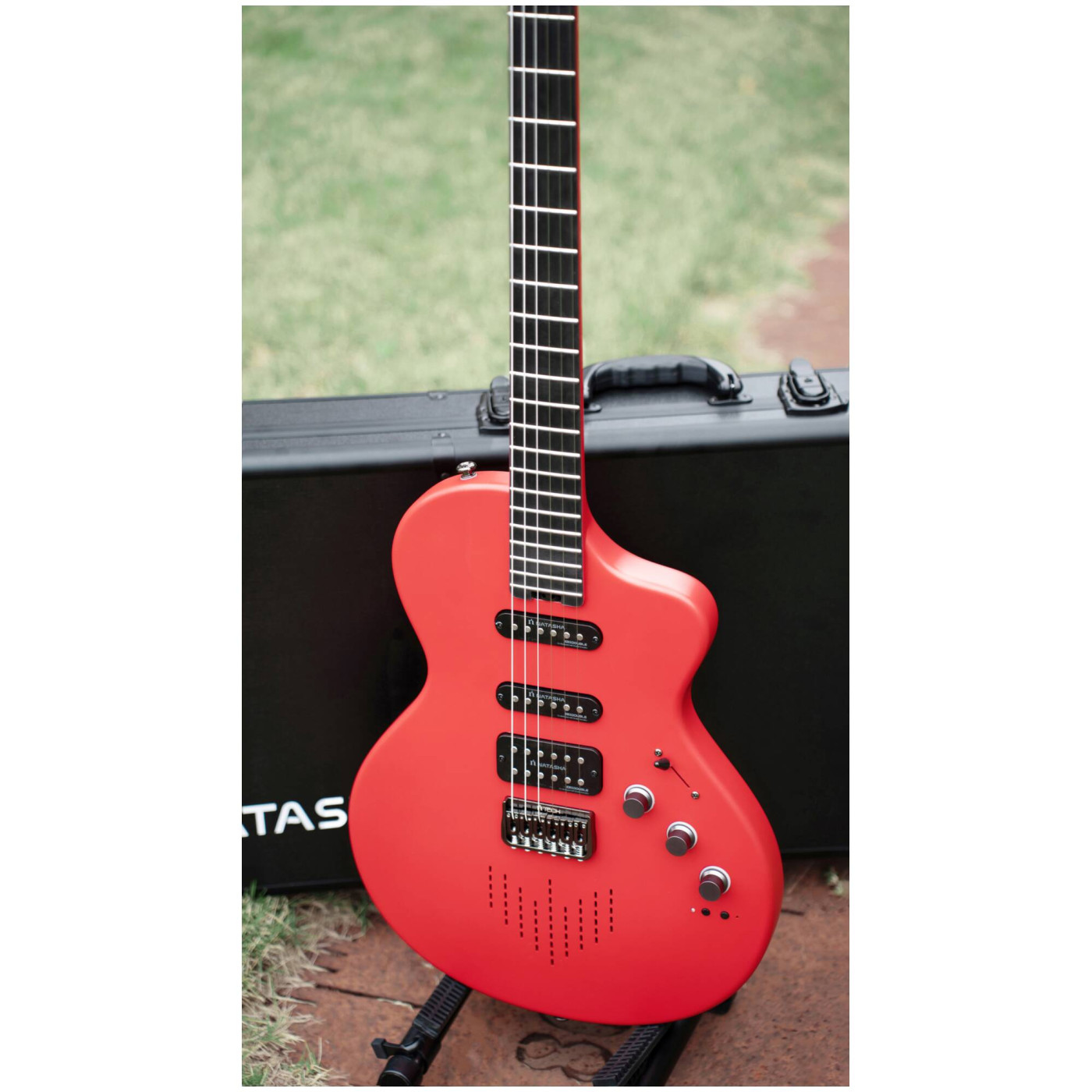 Смарт-электрогитара Natasha SEEKER Imperial Red - 49