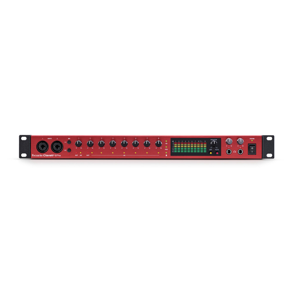 Внешняя звуковая карта FOCUSRITE Clarett+ 8Pre - 10