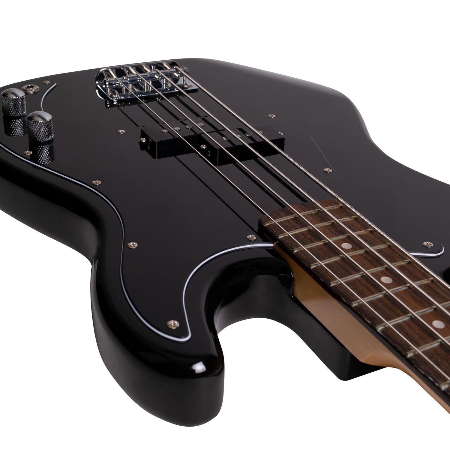 Бас-гитара Rockdale Classic PB Bass Black - 18