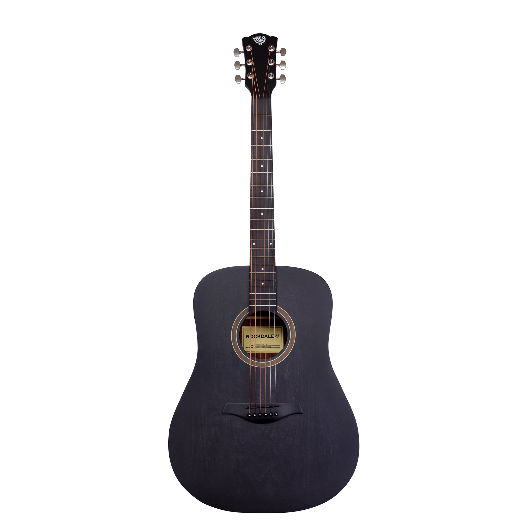 Акустическая гитара Rockdale Aurora D1 Bk - 12