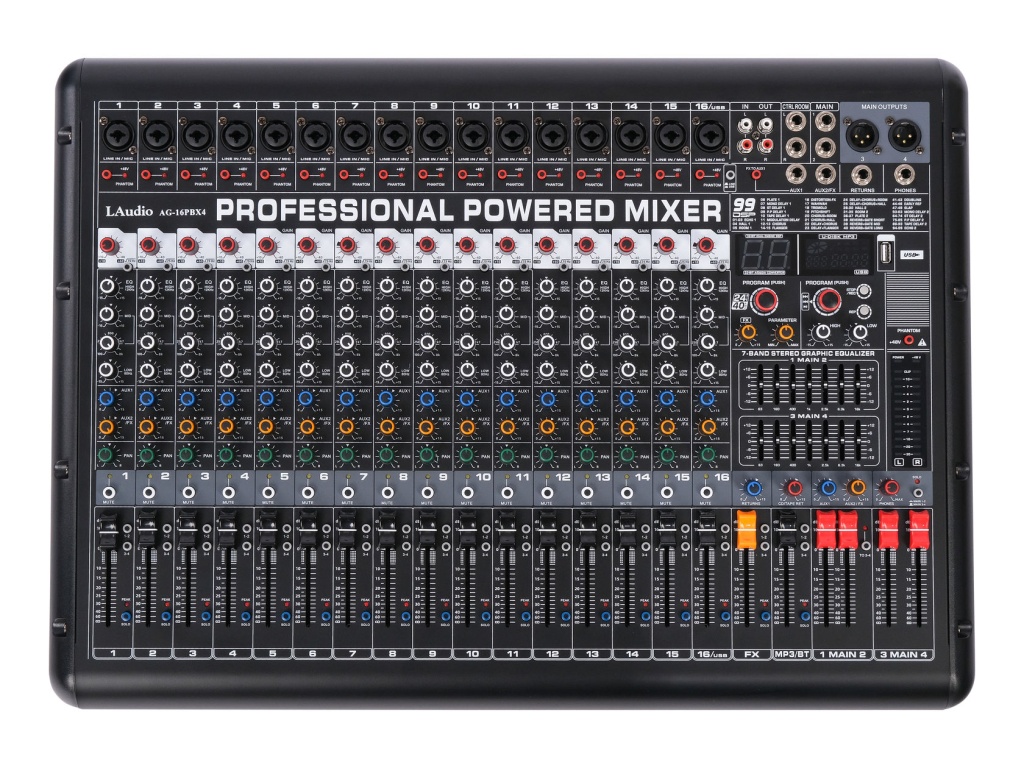 Активный микшерный пульт LAudio AG-16PBX4 - 2