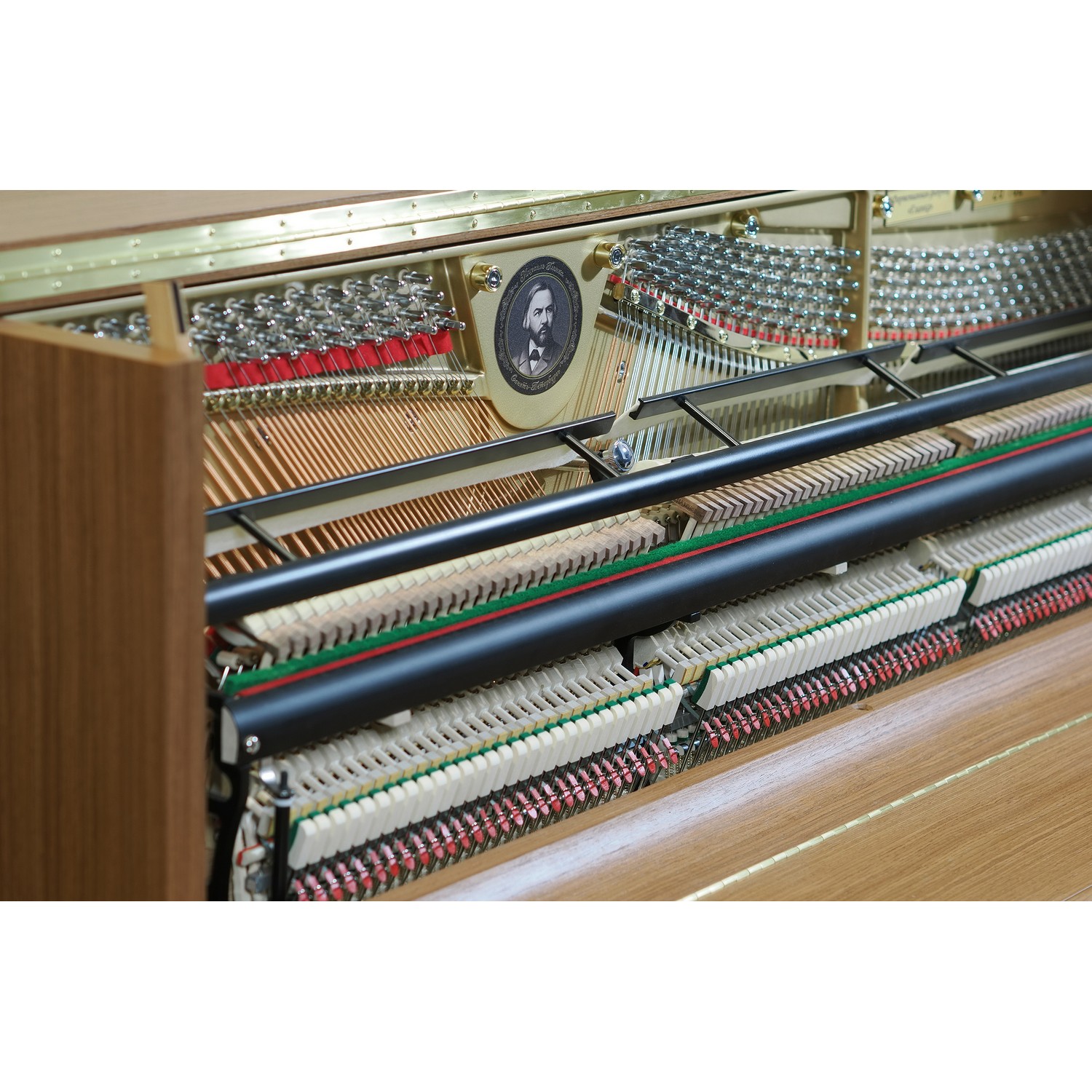 Акустическое пианино Михаил Глинка орех, сатинированное - 16