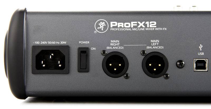 Аудиопроцессор Mackie ProFX12 - 17