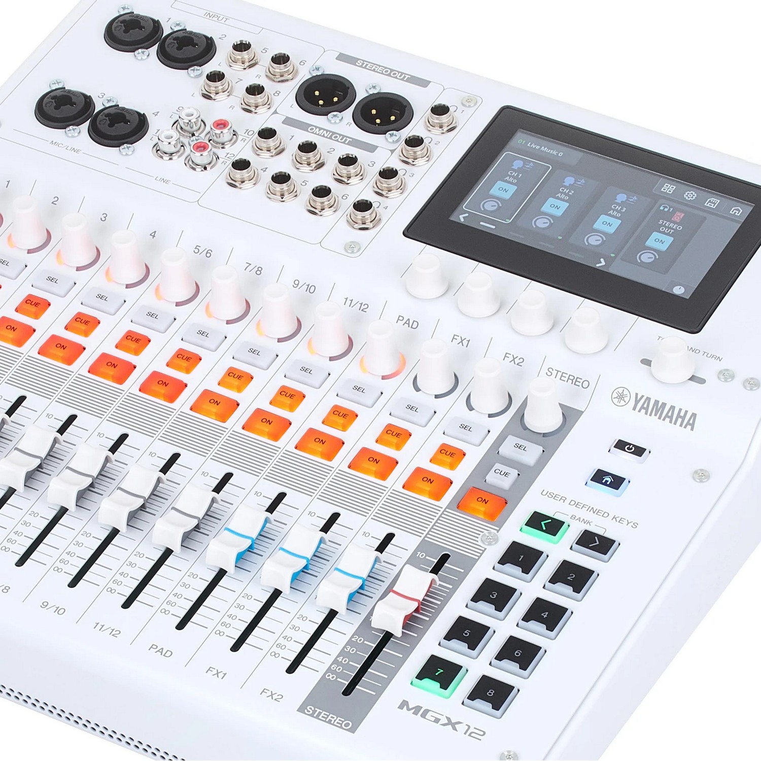 Цифровой микшер Yamaha MGX12 White - 17