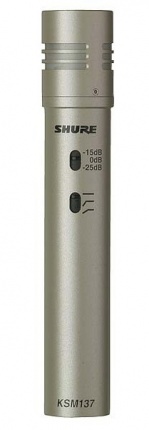 Микрофон инструментальный SHURE KSM137/SL - 5