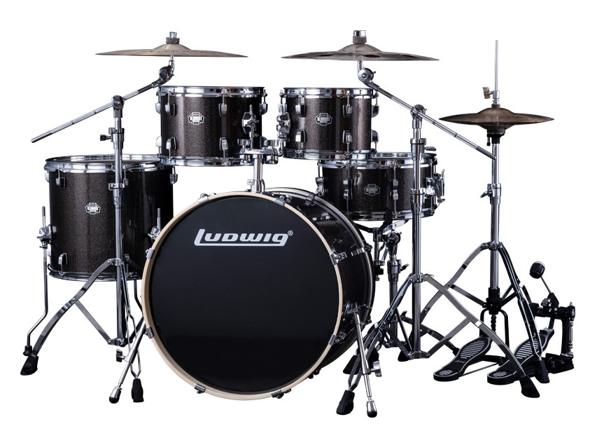 Барабанная установка Ludwig LEE52205 Element, черная, 2 коробки - 5