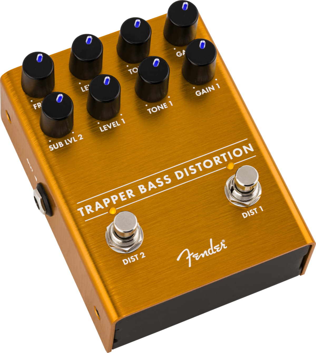 Педаль эффектов Fender TRAPPER BASS DISTORTION, Черный - 12