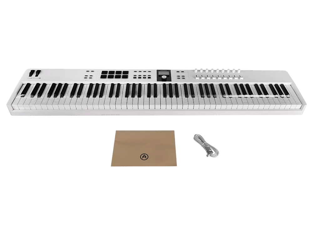 MIDI-клавиатура Arturia KeyLab Essential 88 mk3 White - 21