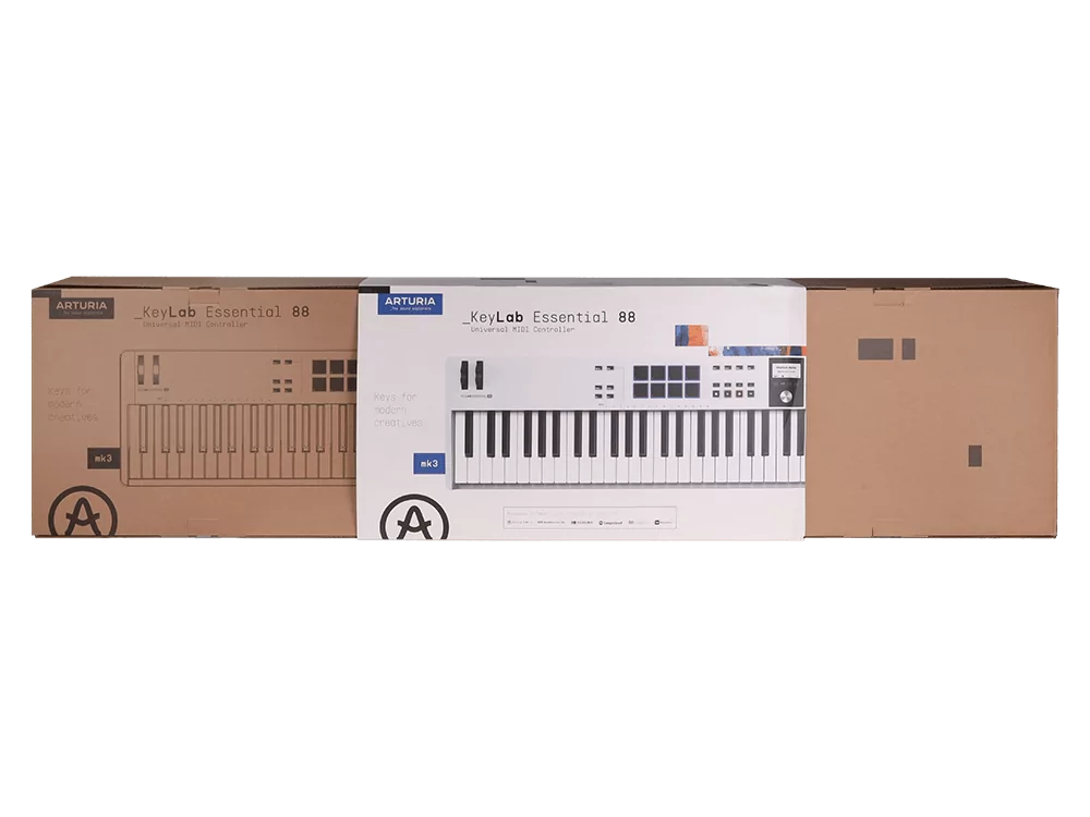 MIDI-клавиатура Arturia KeyLab Essential 88 mk3 White - 27