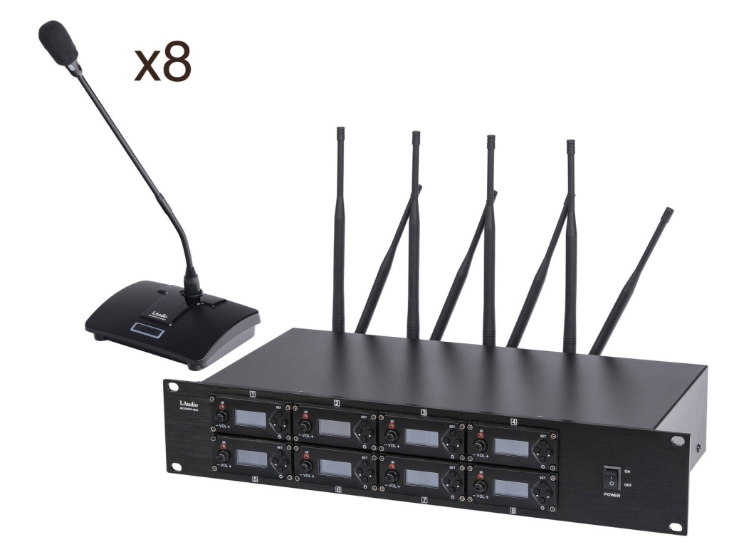 Конференц-система LAudio 8000C-8D - 2