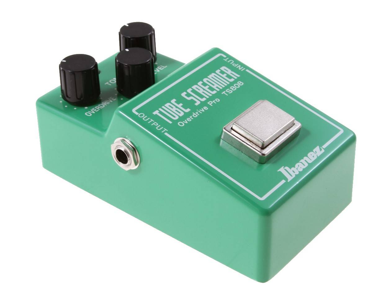 Педаль эффектов Ibanez TS808 Tube Screamer Overdrive, Черный - 6