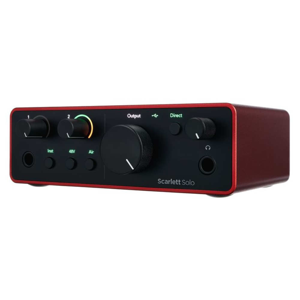 Внешняя звуковая карта FOCUSRITE Scarlett Solo 4th Gen - 17