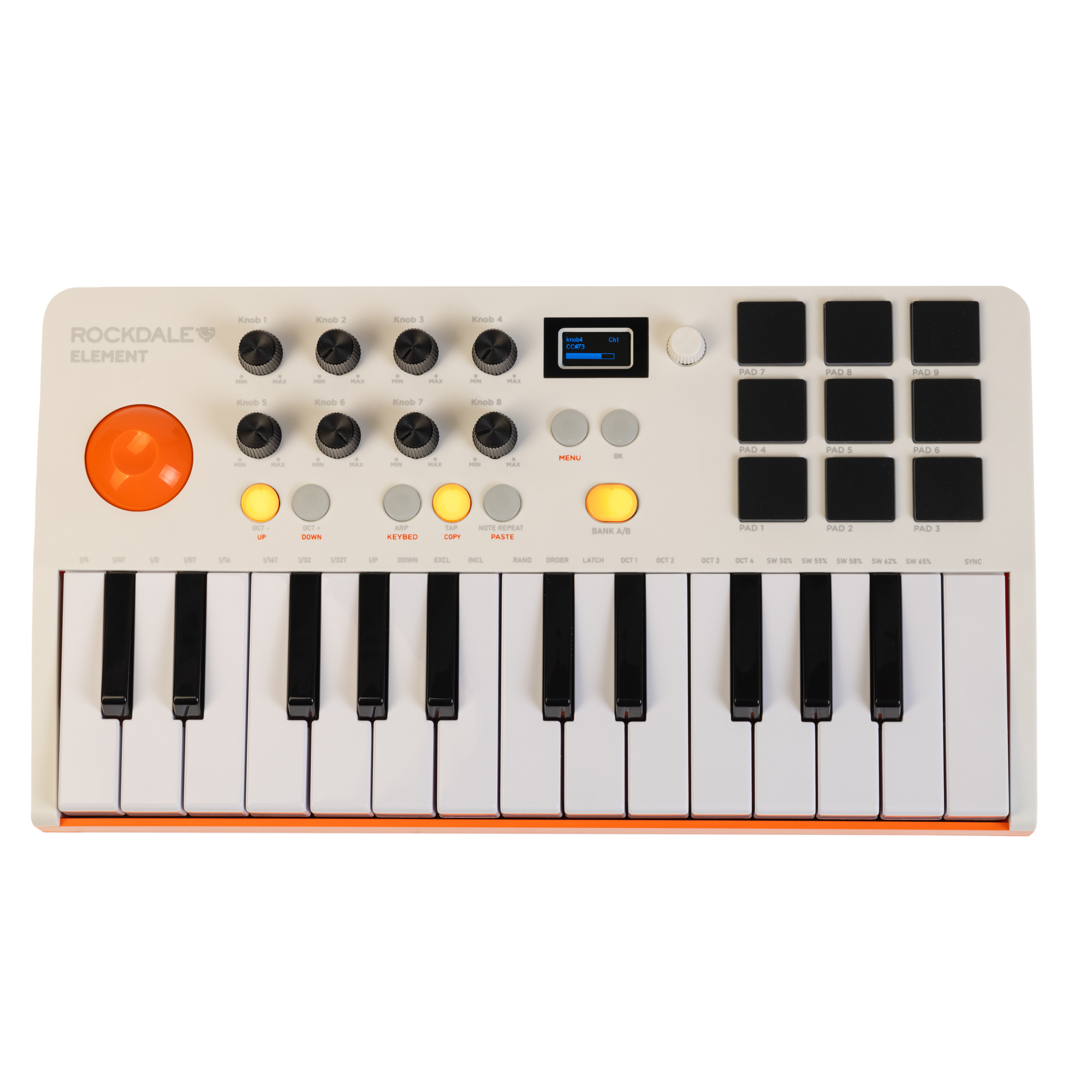 MIDI-клавиатура Rockdale Element White - 12