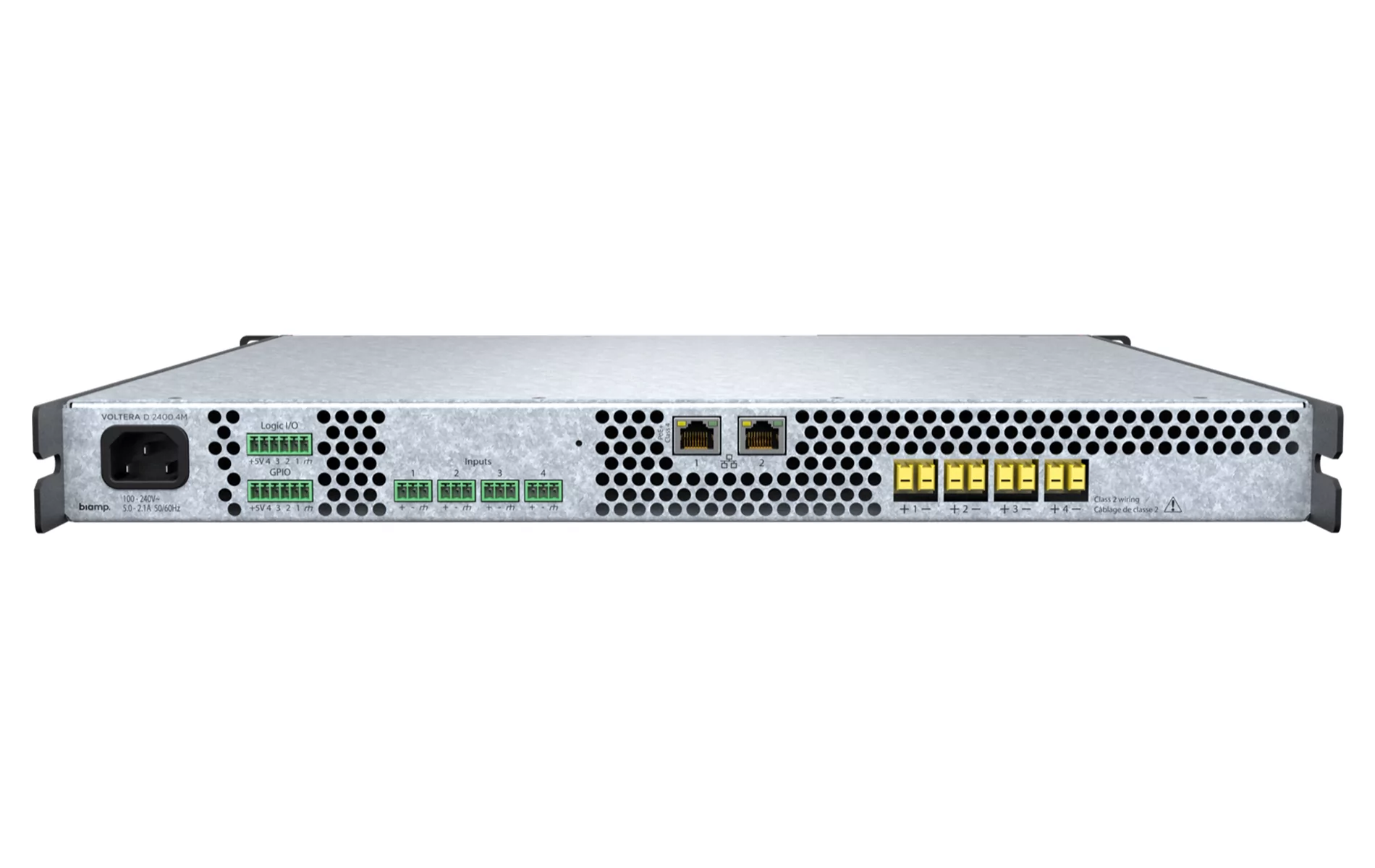 Усилитель мощности Biamp Voltera D 2400.4M - 7