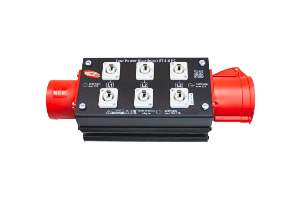 Дистрибьютор питания EDS ET4-6PC, туровый - 5
