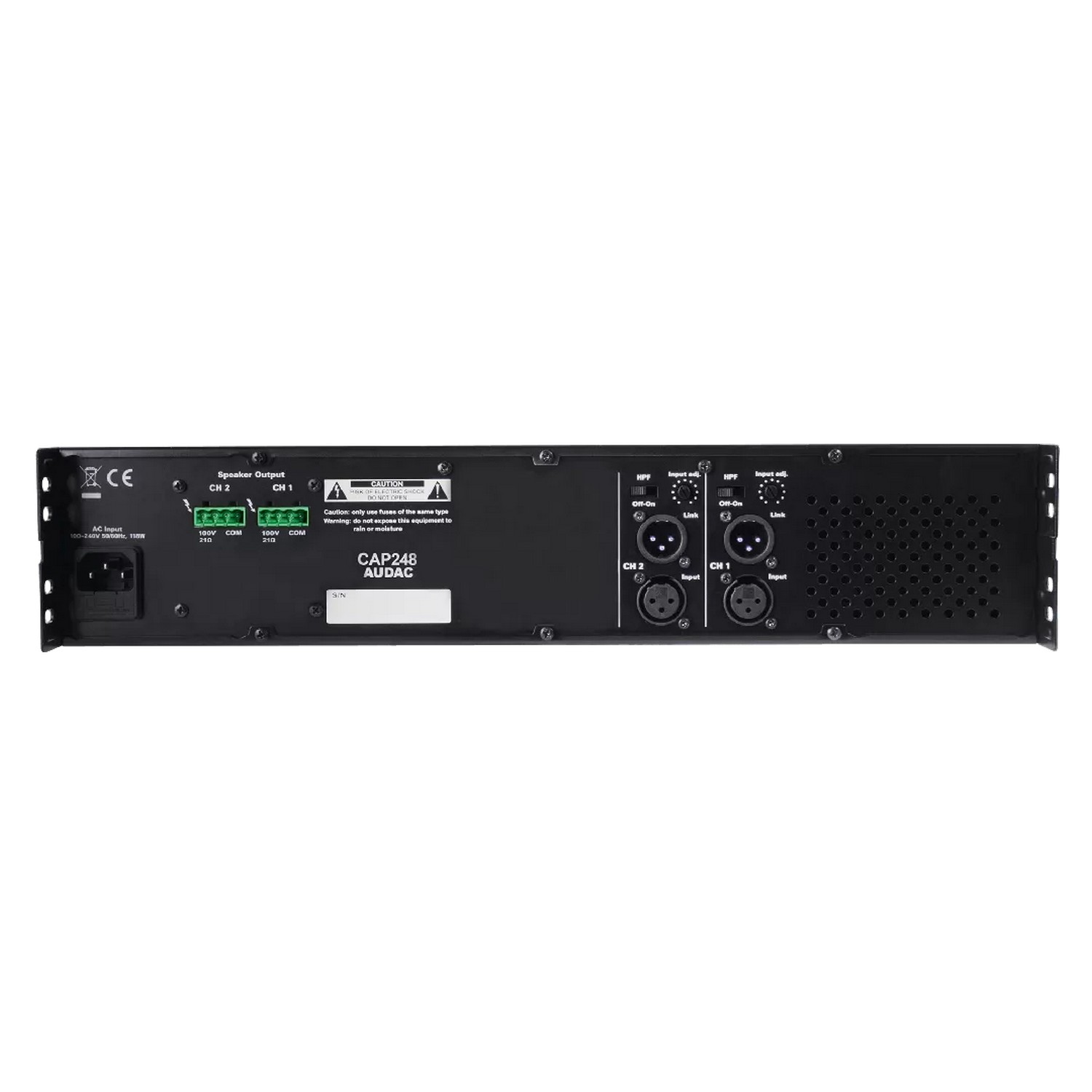 Трансляционный усилитель мощности AUDAC CAP248 - 7