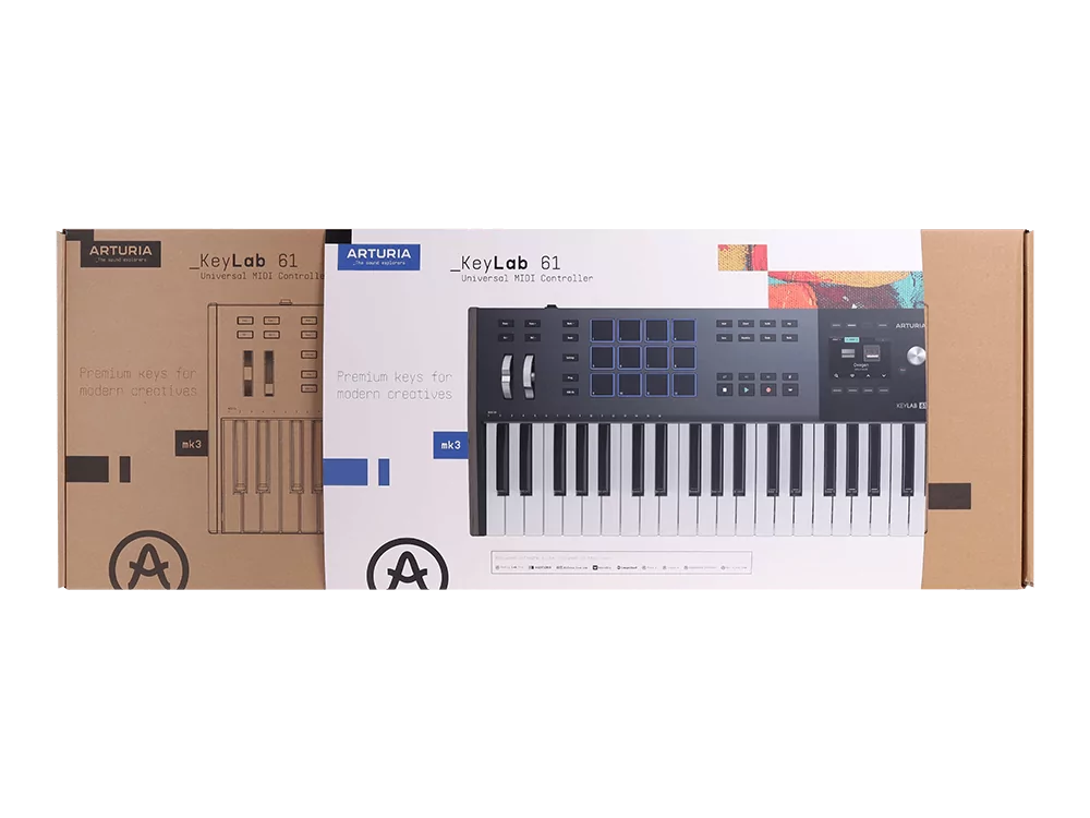 MIDI-клавиатура Arturia KeyLAB 61 MK3 Black - 33