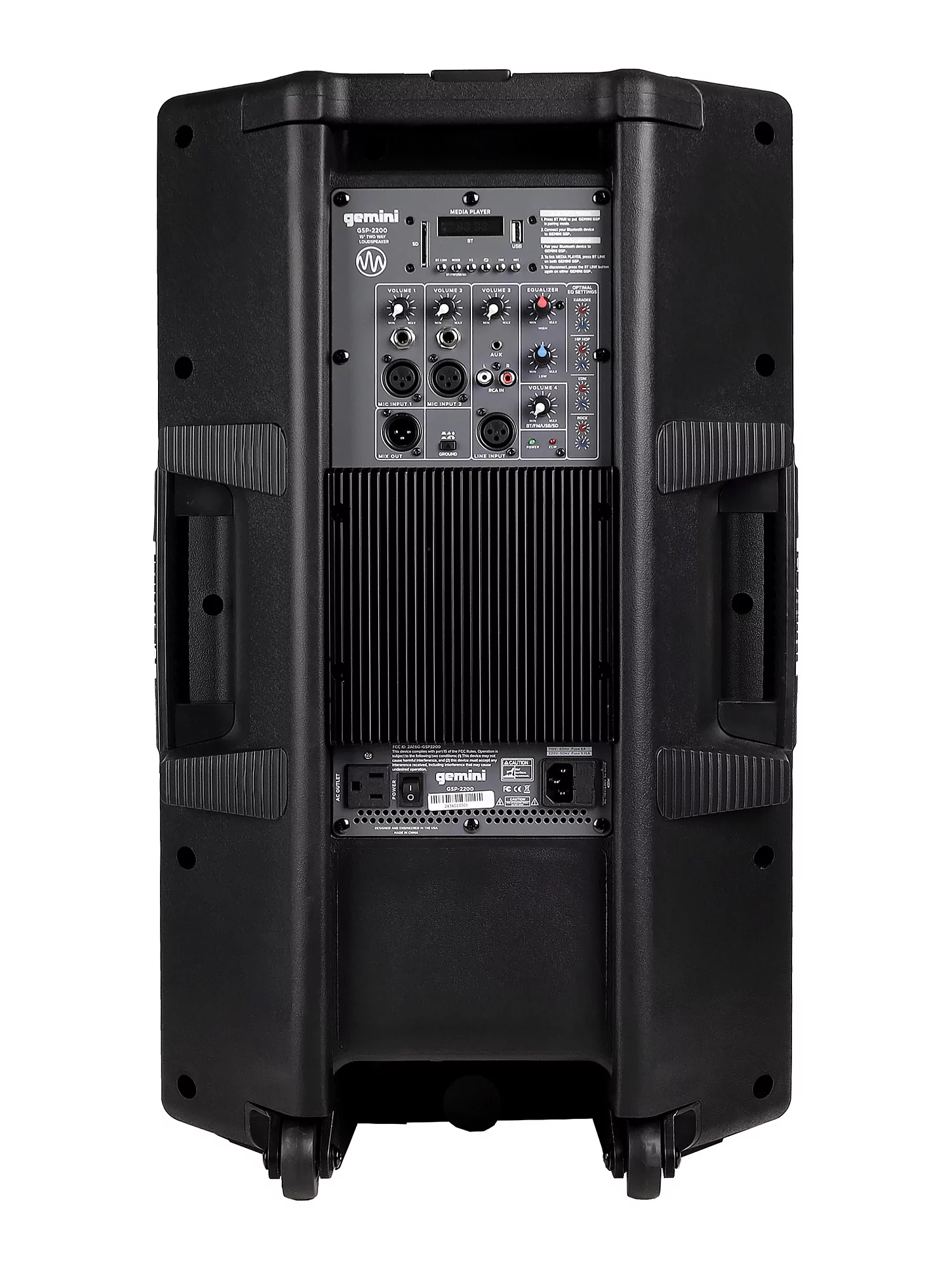 Активная акустическая система Gemini GSP-2200 - 29