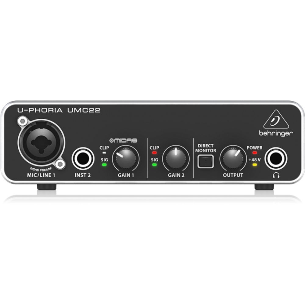Аудиоинтерфейс Behringer UMC22 - 7