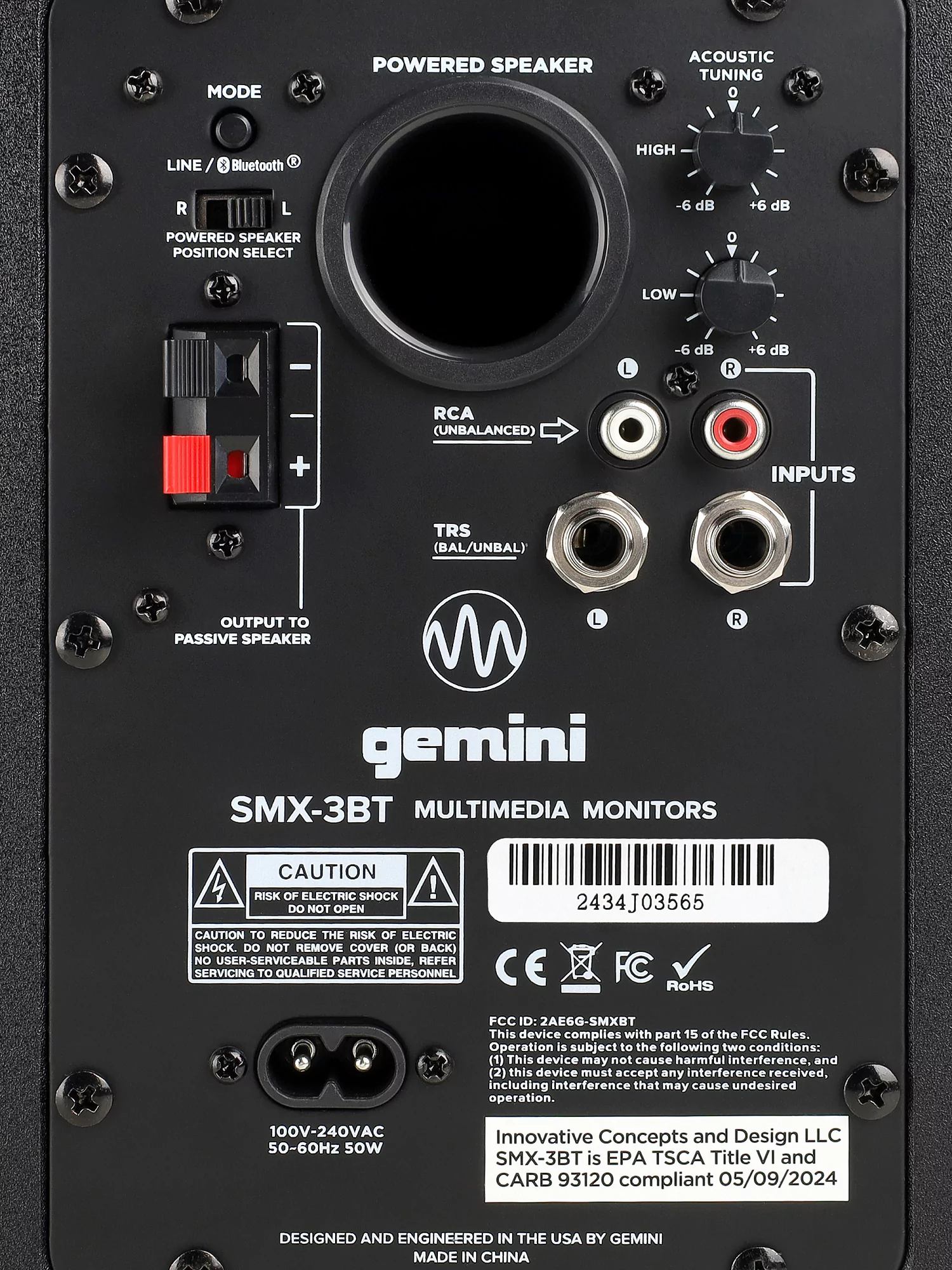 Комплект акустических систем Gemini SMX-3BT - 26