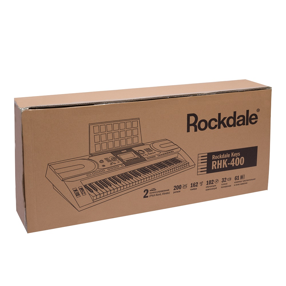 Синтезатор Rockdale Keys RHK-400, Черный - 17