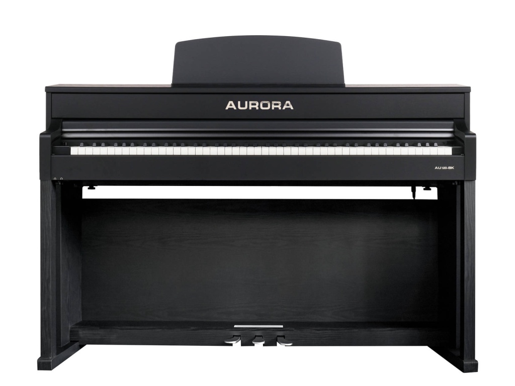 Цифровое пианино Aurora AU120-BK, черное - 4
