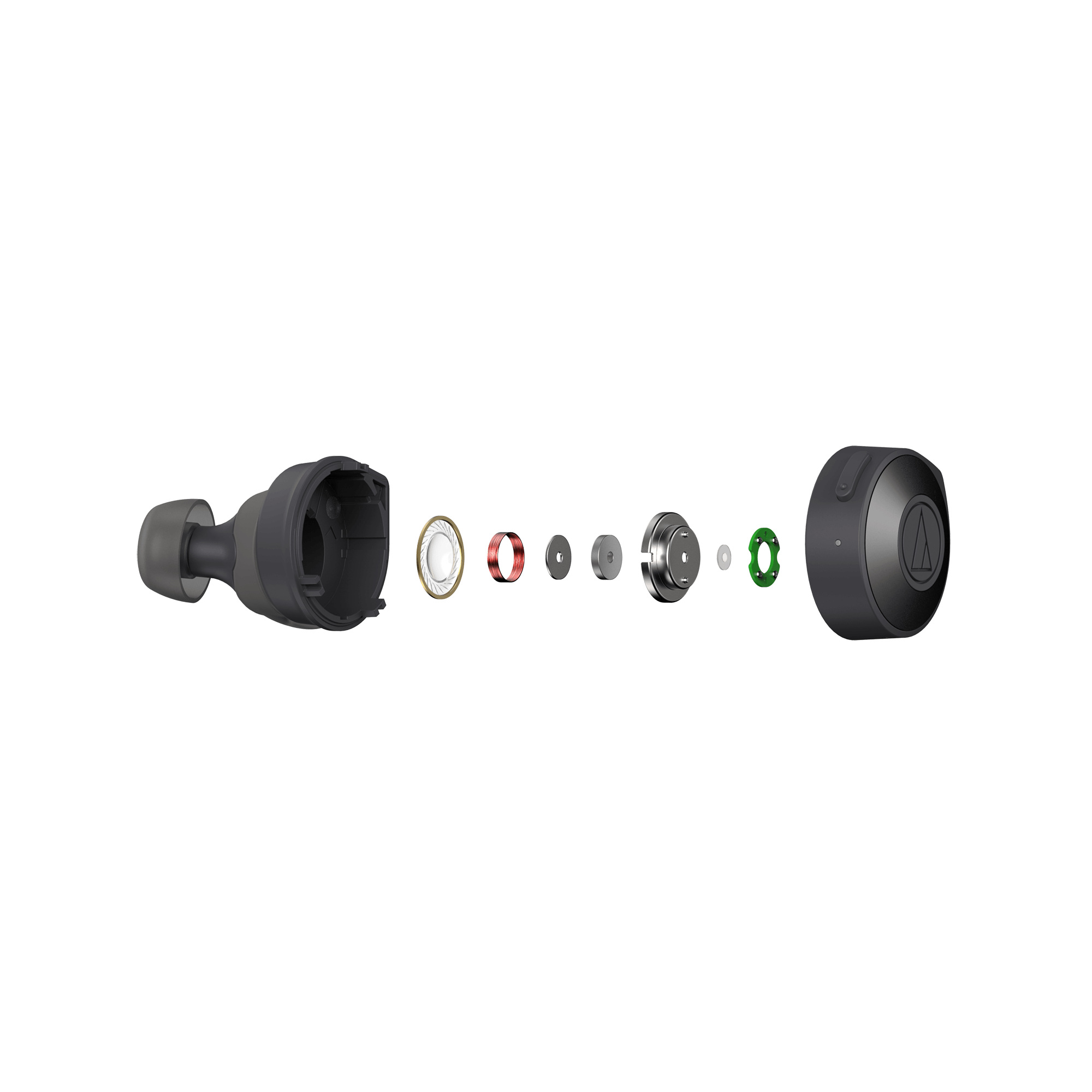 Внутриканальные наушники Audio-Technica ATH-CKS5TWBK - 14