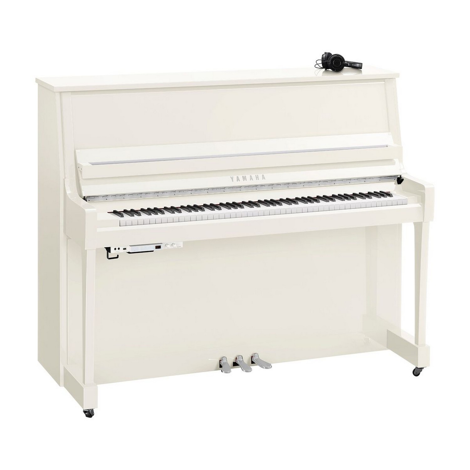 Гибридное сайлент пианино Yamaha B30 SC3 PWHC - 7