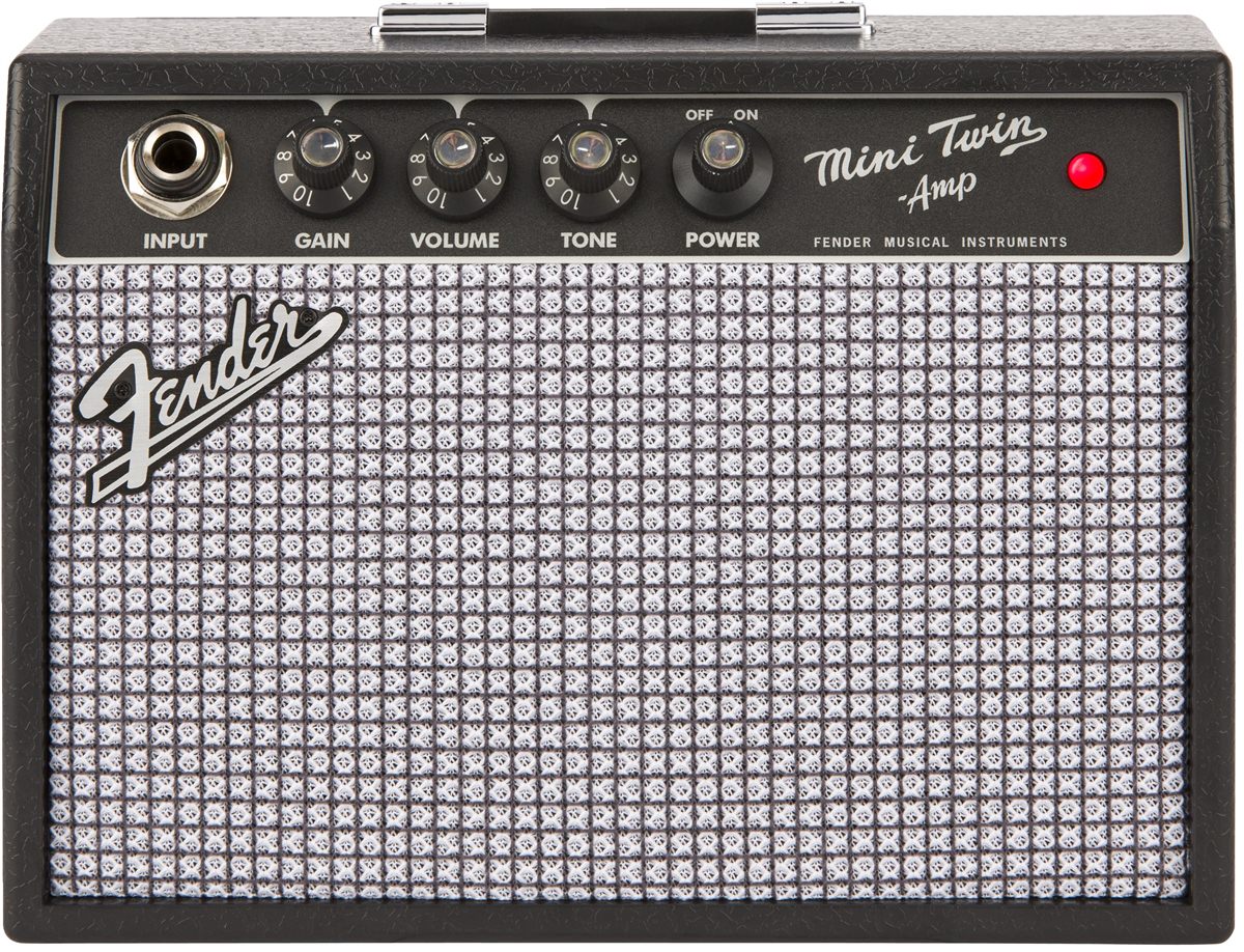 Комбоусилитель Fender MINI ‘65 TWIN-AMP, Черный - 6