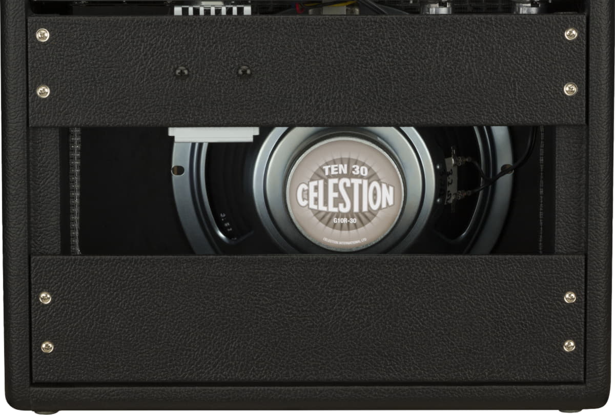 Комбоусилитель Fender 68' Custom Vibro Champ, Черный - 7