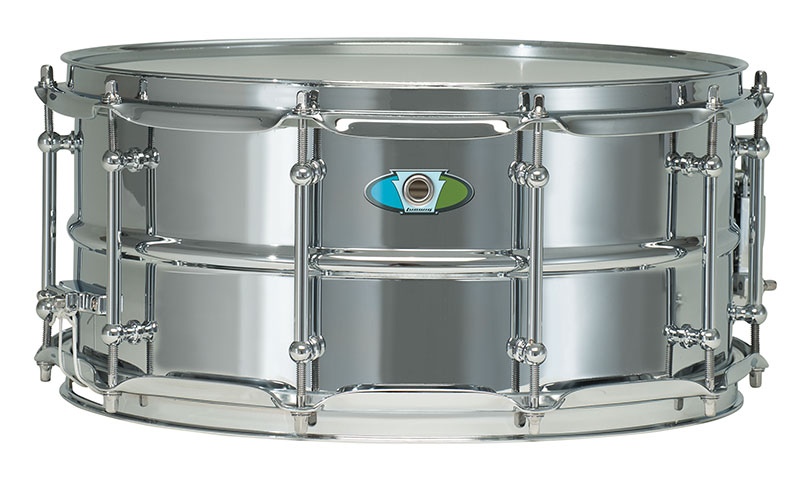 Малый барабан 14" x 6.5" Ludwig LU6514SL Supralite, сталь - 4