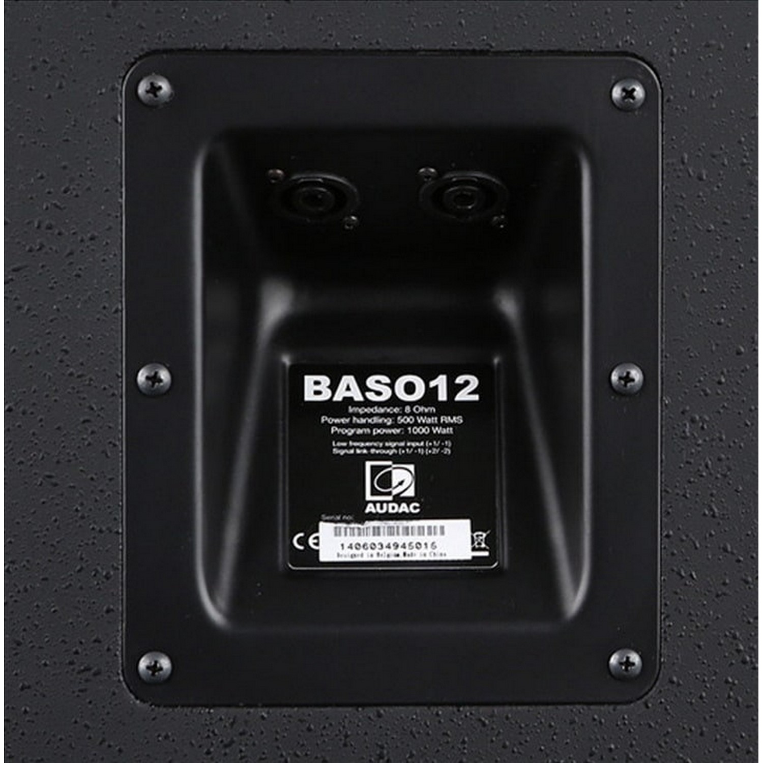 Корпусной сабвуфер НЧ: 12" AUDAC BASO12/B - 6