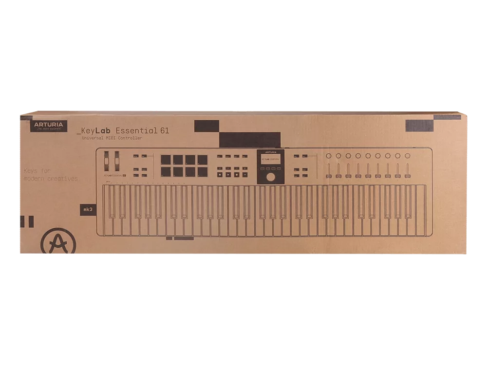 MIDI-клавиатура Arturia KeyLab Essential 61 mk3 White - 31