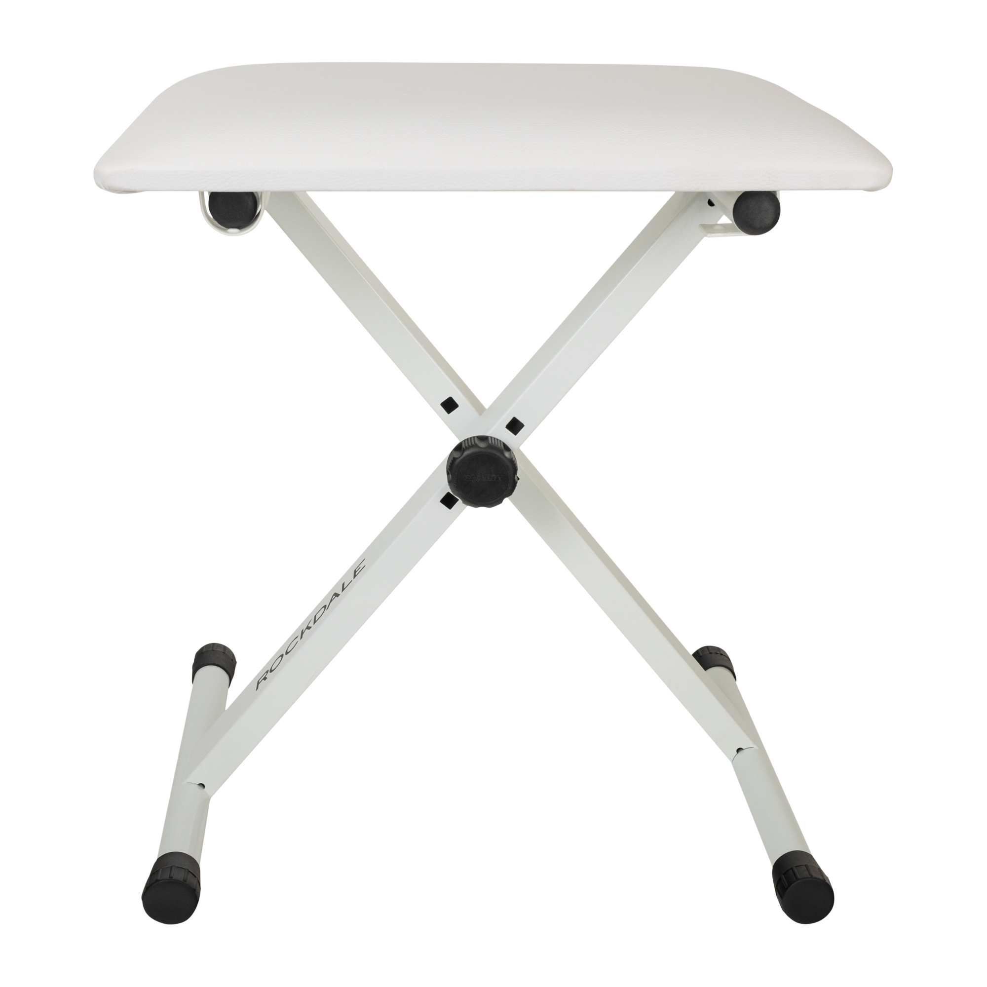 Банкетки для клавишных инструментов Rockdale Q-90 white - 12