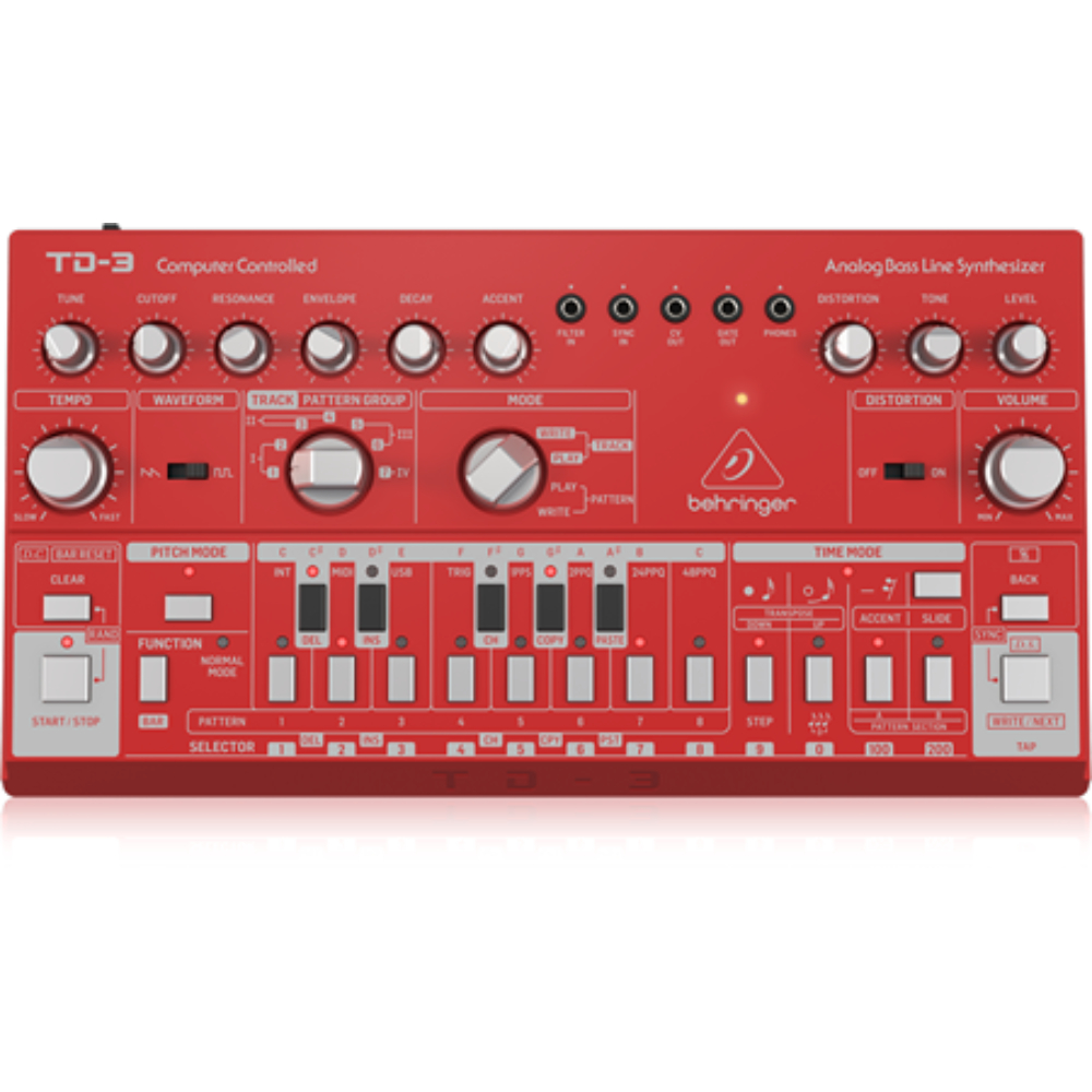 Аналоговый синтезатор Behringer TD-3-RD  - 2