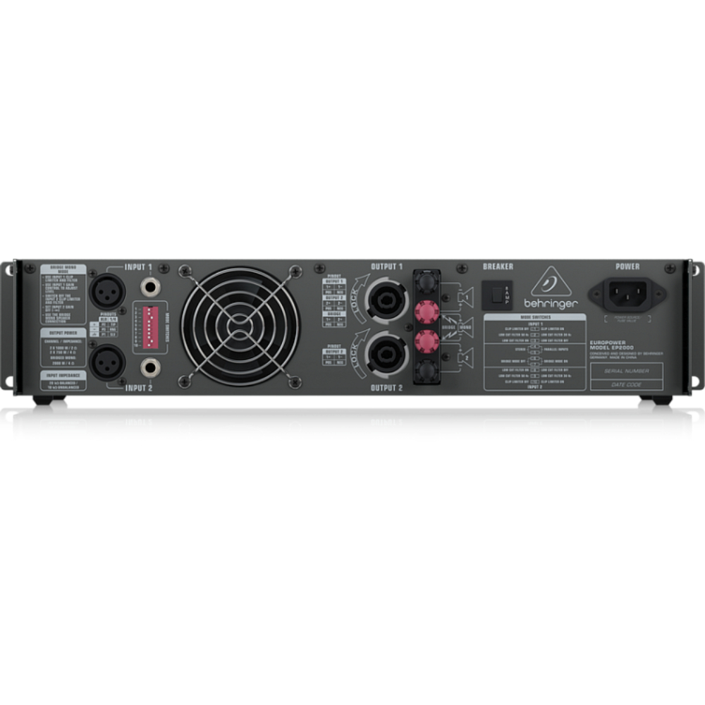 Усилитель мощности Behringer EP2000 - 7