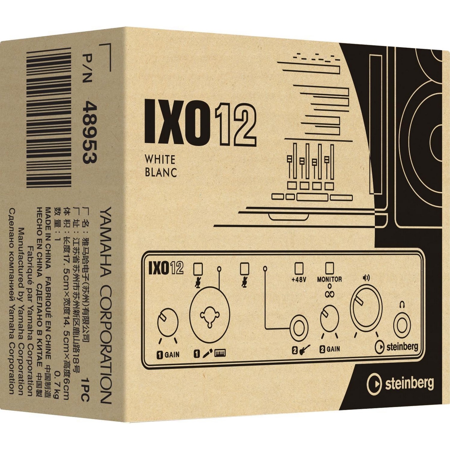 Аудиоинтерфейс Steinberg IXO12 White - 16